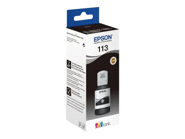 Epson 113 - svart - original - blekkrefill