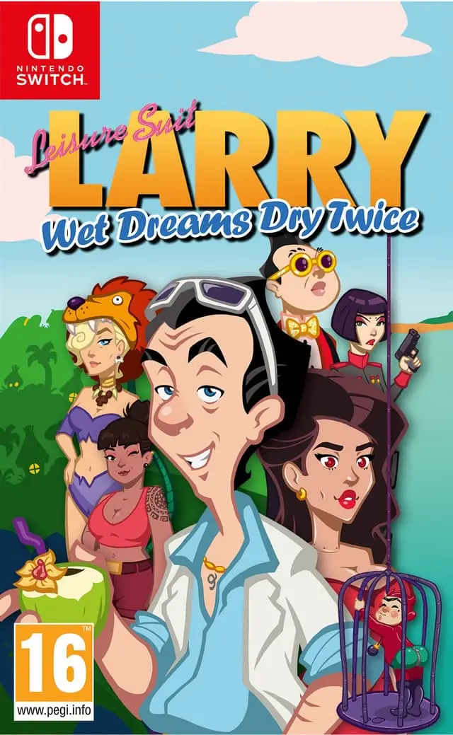 Leisure Suit Larry - Wet Dreams Dry Twice (Switch)
