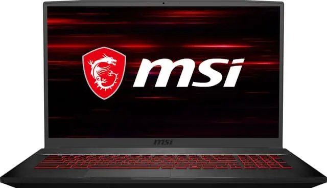 MSI GF75 Thin 17.3" bærbar gaming-PC i5/8/256/1650/17-144
