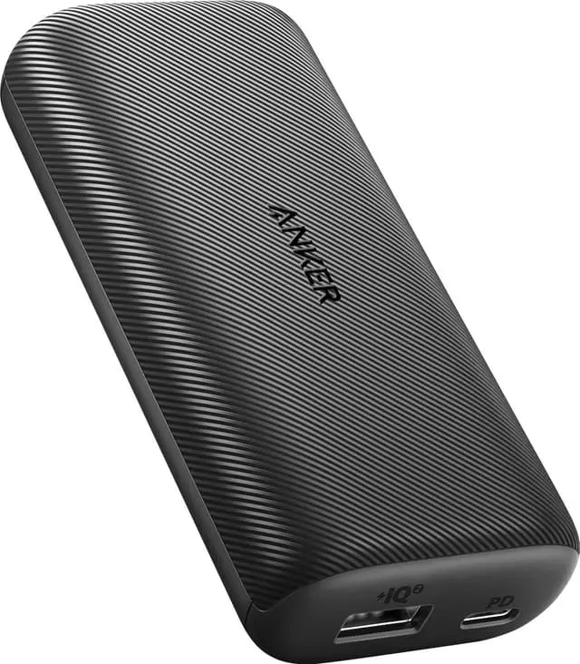 Anker PowerCore 10K 2.0 bærbar lader (mørk grå)