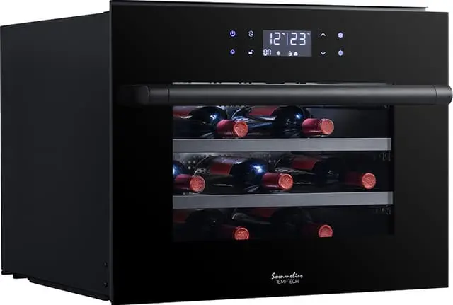 Temptech Sommelier vinskap SOMZ45SB (integrert 24 flaskor)