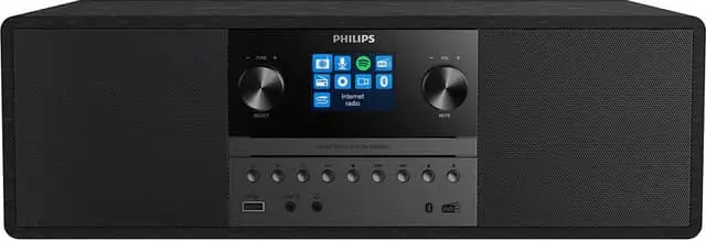 Philips mikromusikkanlegg TAM6805/10 (sort)