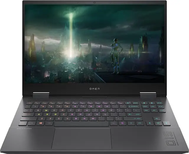 HP Omen Valkyrie 15-en0825 15,6" bærbar gaming-PC (sort)