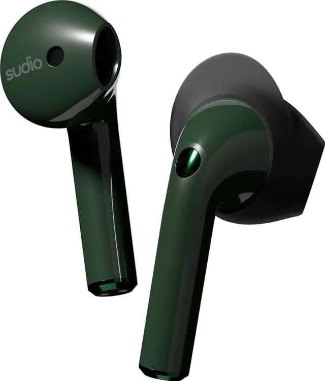 Sudio Nio helt trådløse in-ear hodetelefoner (grønn)