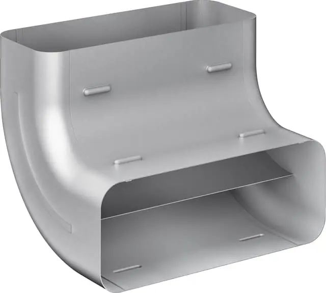 Gaggenau vertikalt flatt 90° rørsystem for ventilasjon AD854030