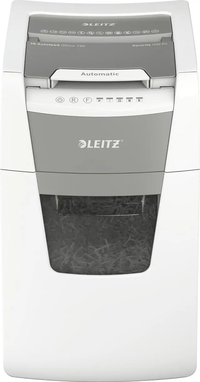 Leitz IQ AutoFeed Office 150 P4 makuleringsmaskin (krysskutt)