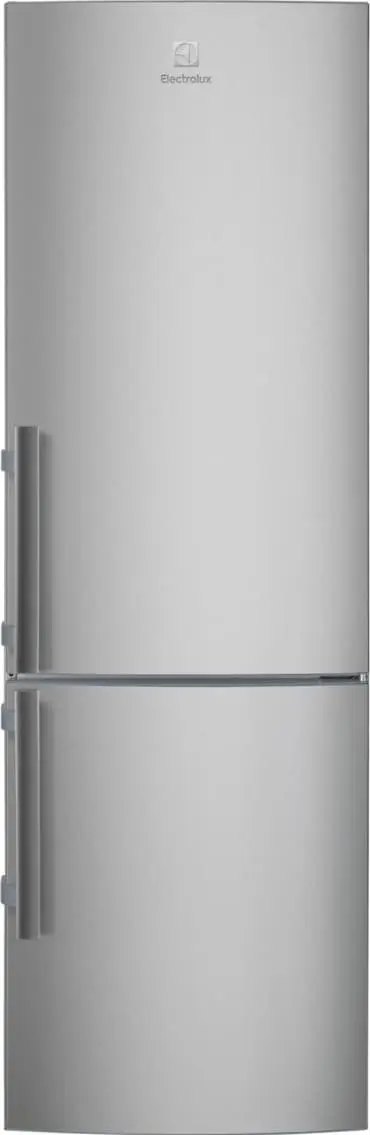 Electrolux kombiskap LNT5NF33X3 (rustfritt stål)