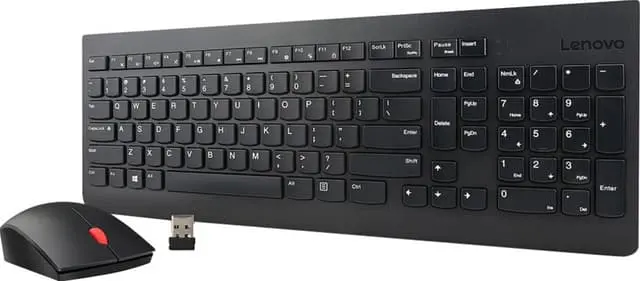 Lenovo Essential trådløst tastatur og datamus - Nordisk tasteoppsett