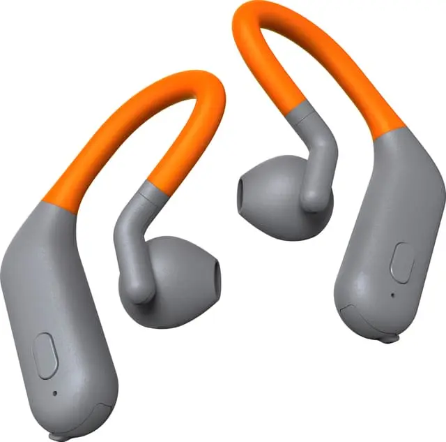 Thomson WEAR8500BT helt trådløse hodetelefoner (grå/oransje)
