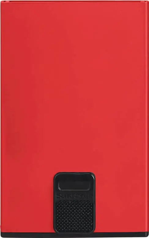 Samsonite Alufit kortholder 571415 (rød)