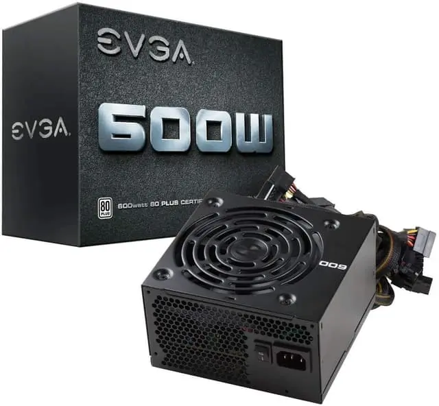 PSU EVGA W1 - 600W - 80+ White