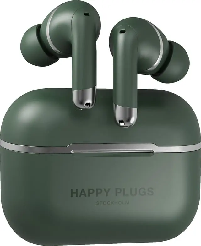Happy Plugs Air 1 ANC helt trådløse in-ear hodetelefoner (grønn)