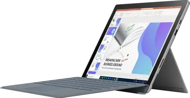 Microsoft Surface Pro 7 Plus 12,3" 2-i-1 i5/8GB/128GB (platina)