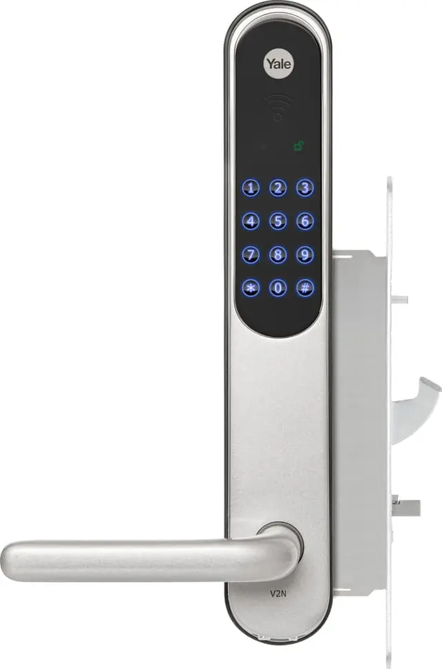 Yale Doorman Classic All Inclusive Silver elektronisk dørlås (sølv)
