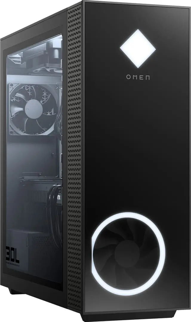 HP Omen 30L R7-5/16/1000/3080 stasjonær gaming-PC