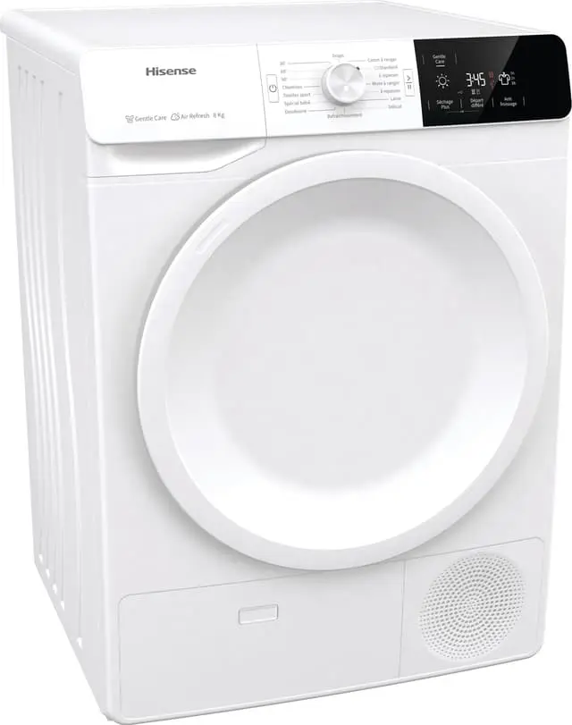 Hisense tørketrommel DCGE801