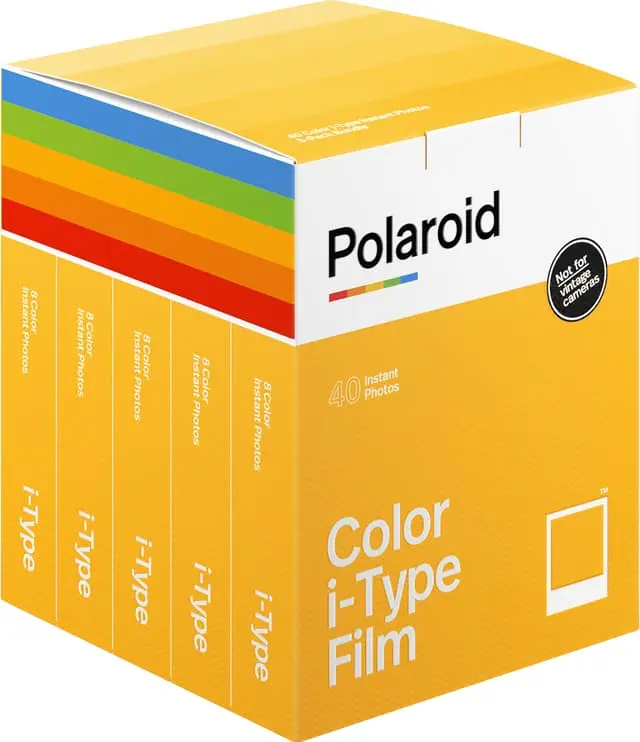 Polaroid i-Type Color fargefilm 5-pakk