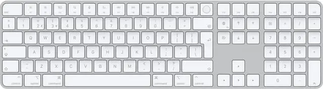 Apple Magic Keyboard m/Touch ID og talltastatur (SWI layout)