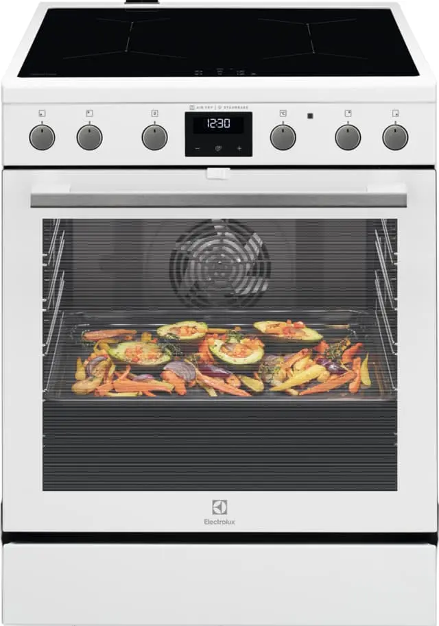 Electrolux komfyr LKI66441NW (hvit)