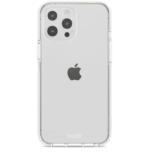 holdit iPhone 13 Pro Max Deksel Seethru Hvit