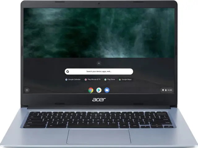 Acer Chromebook 314 CEL/4/64/14 14" bærbar PC (pure silver)