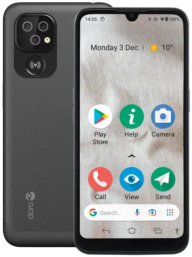 Doro 8110 smarttelefon (grafitt)