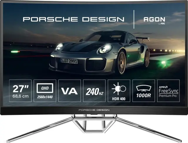 AOC Agon PD27 Porsche Design 27″ buet gamingskjerm