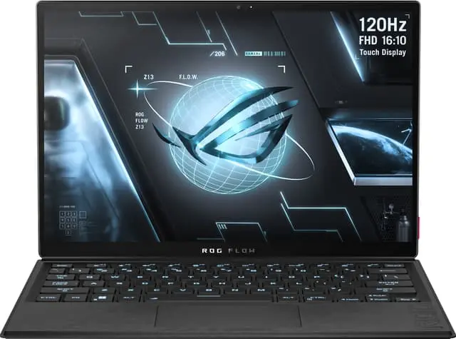 ASUS ROG Flow Z13 GZ301 i9/16/1000/RTX3050Ti+RTX3080 13" bærbar gaming-PC