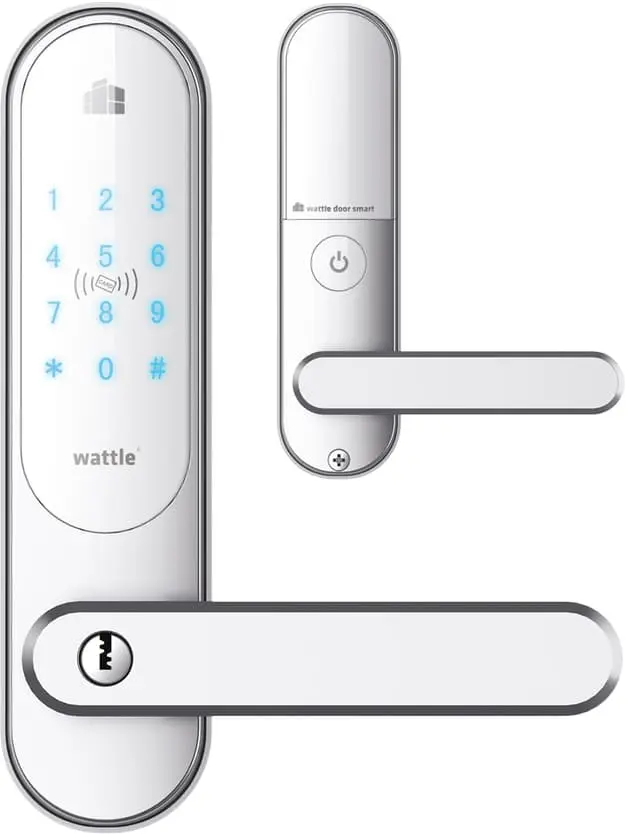Wattle Multipoint Door Lock S Smart (hvit)