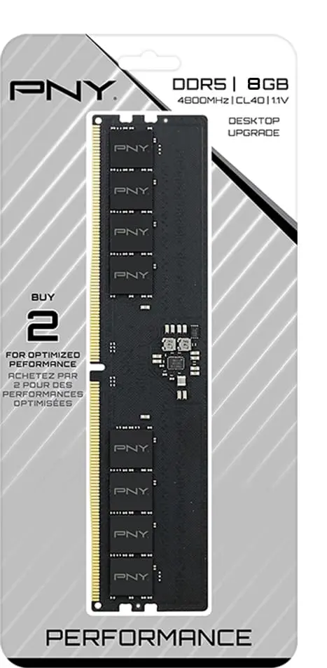 PNY Performance 8GB 4800MHz DDR5 RAM
