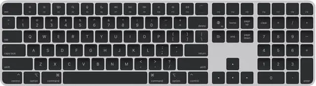 Apple Magic Keyboard med Touch ID og talltastatur (Tysk layout)