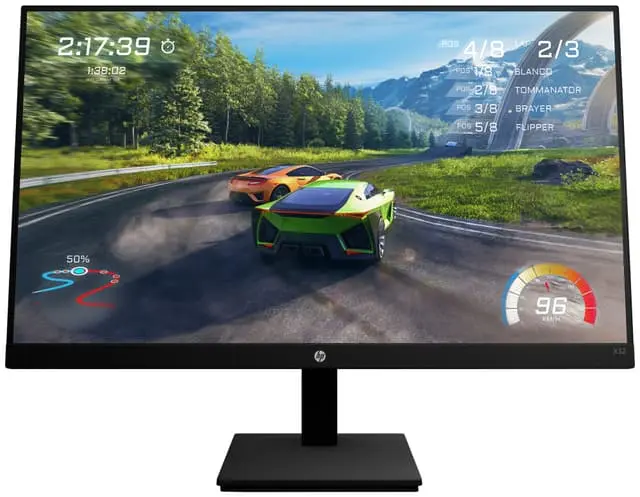 HP X32 31,5" gamingskjerm