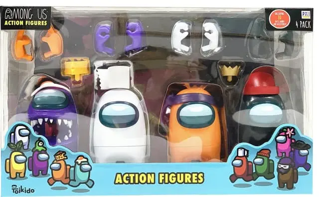 Play Among Us Action figurpakke (4-pk.)