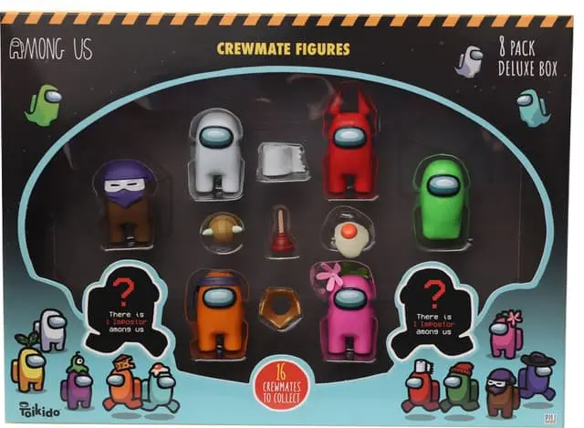 Play Among Us Crewmate Deluxe figurpakke (8-pk.)