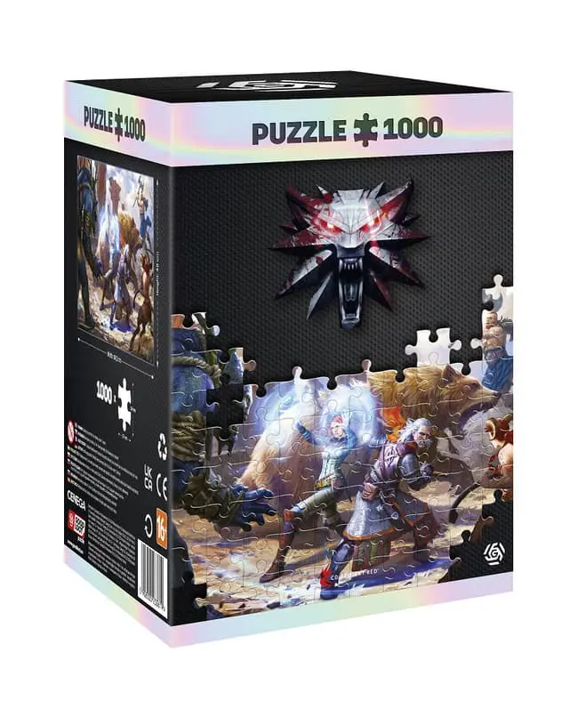 THE WITCHER : GERALT & TRISS IN BATTLE PUZZLES 1000