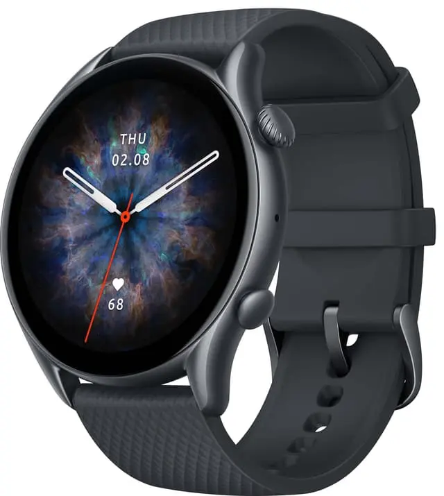 Amazfit GTR 3 Pro smartklokke (sort)
