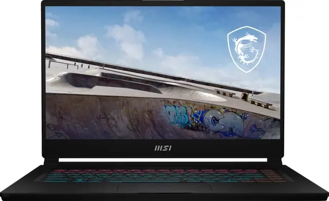 MSI Stealth 15M B12UE i7-12P/16/1024/3060/144Hz bærbar gaming-PC