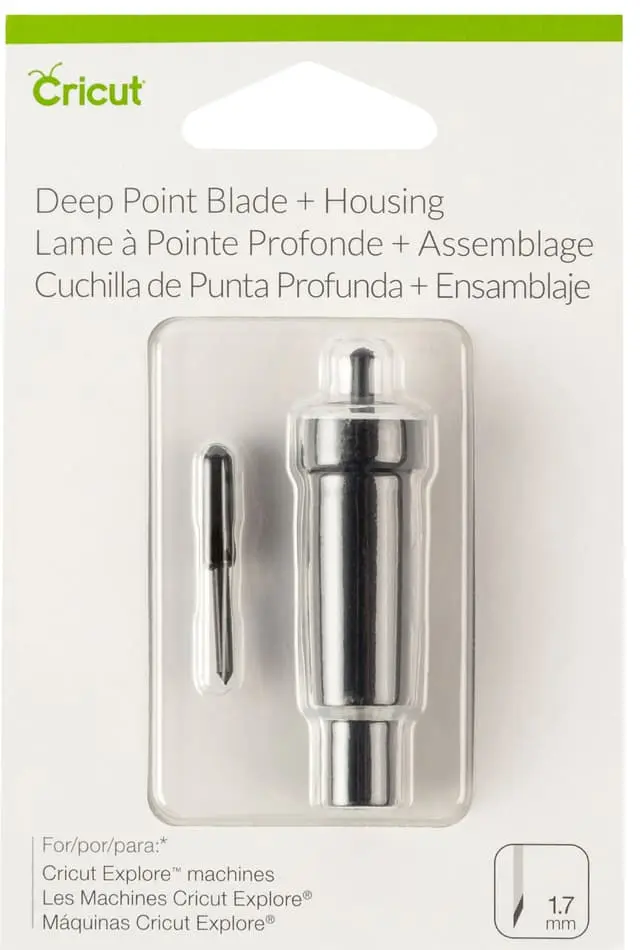Cricut Explore/Maker Deep Point blad og adapter
