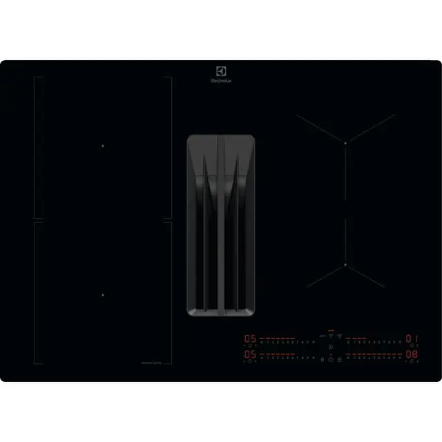Electrolux ventilert platetopp HHHB760S (70 cm)
