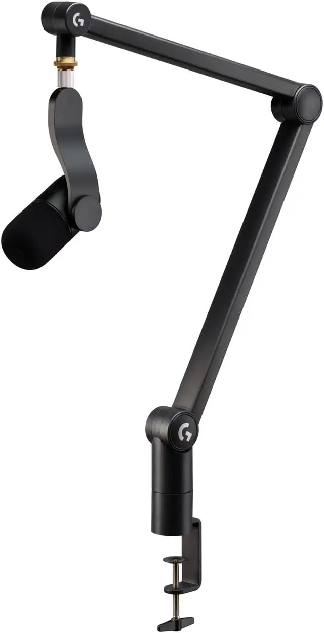 Logitech G YetiCaster GX mikrofon og armsett (sort)