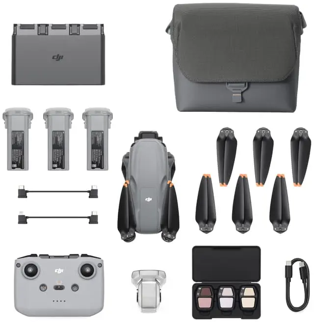 DJI Air 3S Fly More dronesett