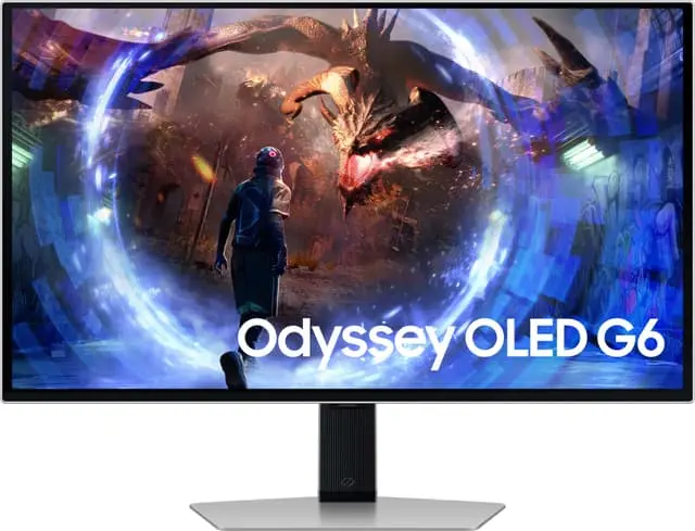 Samsung Odyssey G6 G60SD 27/QHD/OLED/360Hz/0,03ms/HAS gamingskjerm