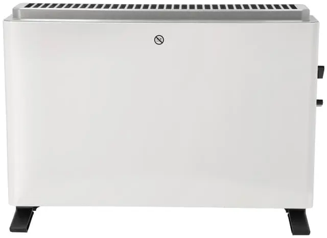 Equip konvektor gulvvarmer (hvit)