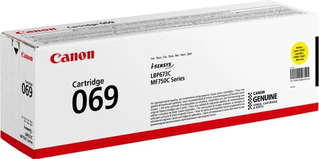 Canon 069 toner (gul)