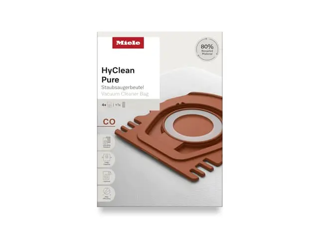 Miele CO HyClean Pure Støvsugerposer 12557080