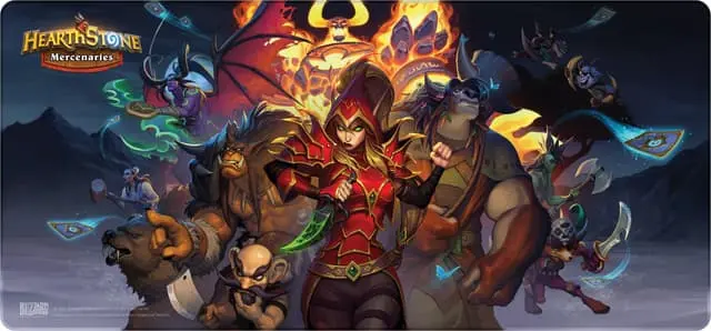 Blizzard Heartstone musematte (Mercenaries)
