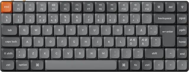Keychron K3 MAX trådløst tastatur (Gateron Low-profile Red brytere)