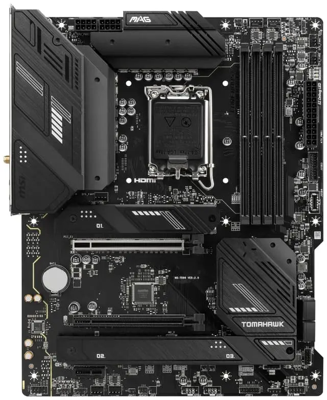 MSI MAG B760 TOMAHAWK WIFI hovedkort
