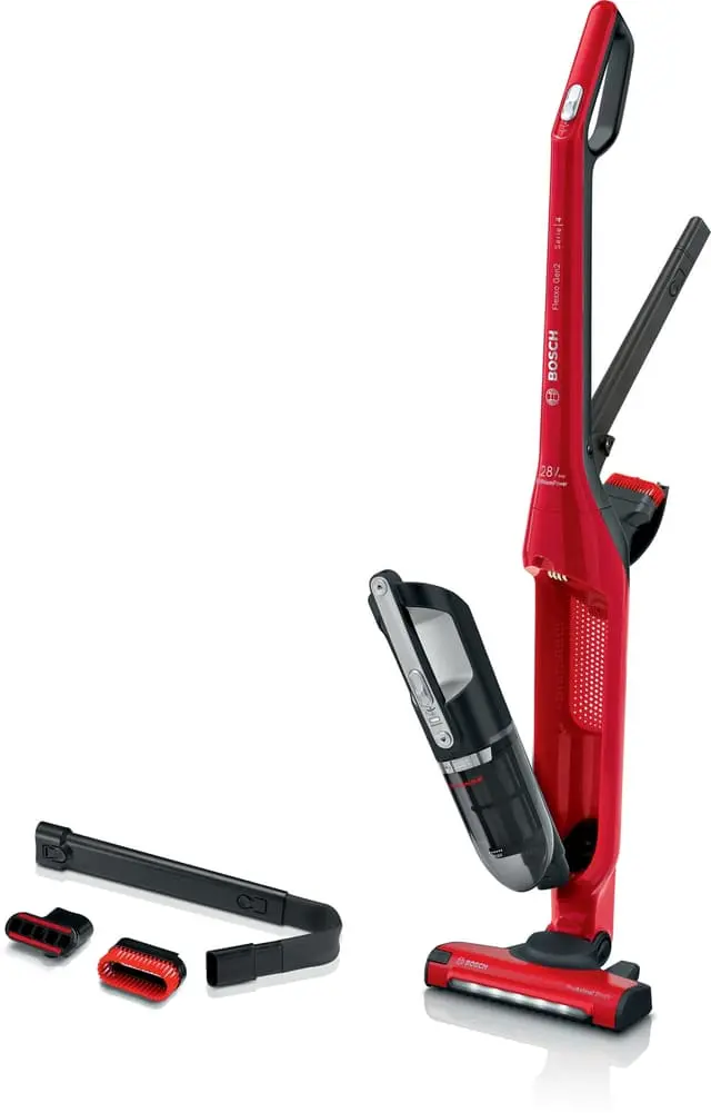 Bosch Oppladbar støvsuger BBH3ZOO28 (tornadorød)