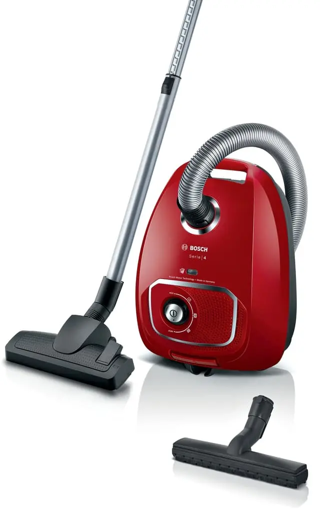 Bosch Series 4 støvsuger BGLS4X380 (rød)